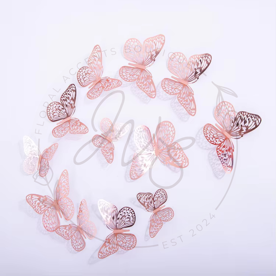Butterfly- Rose Gold