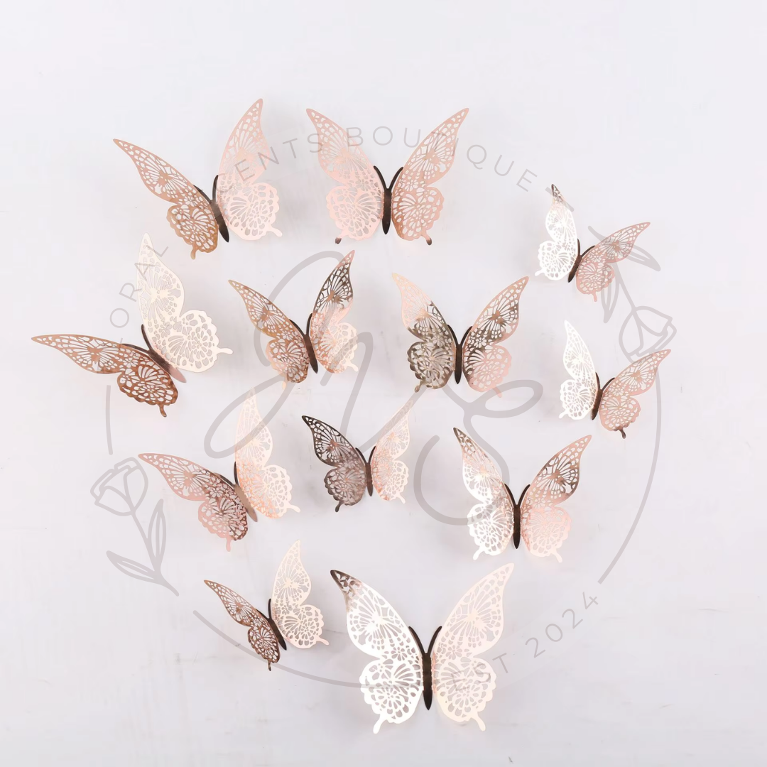 Butterfly- Rose Gold