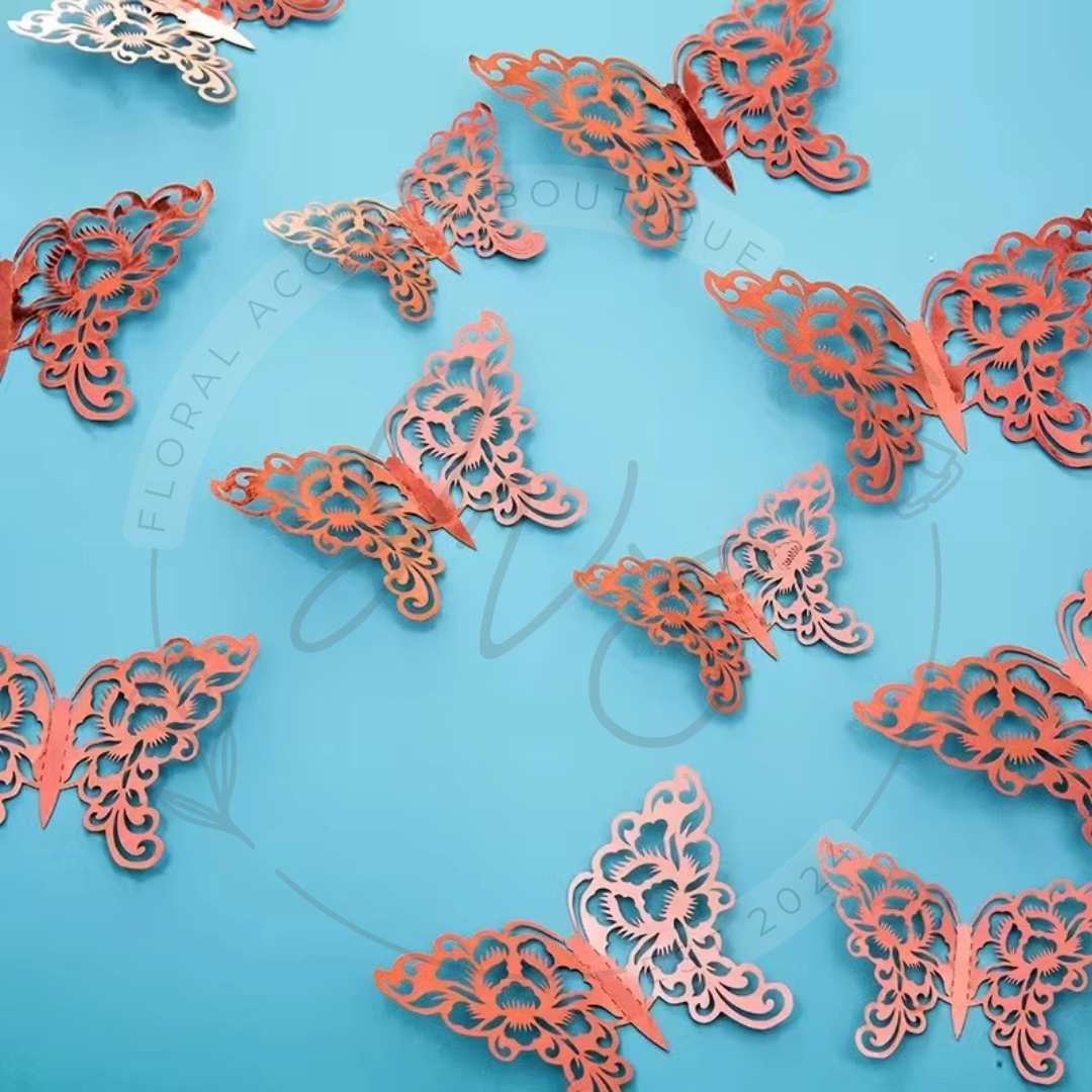 Butterfly- Rose Gold