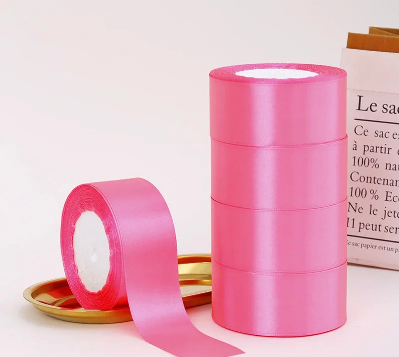 Satin Ribbon-Solid Color