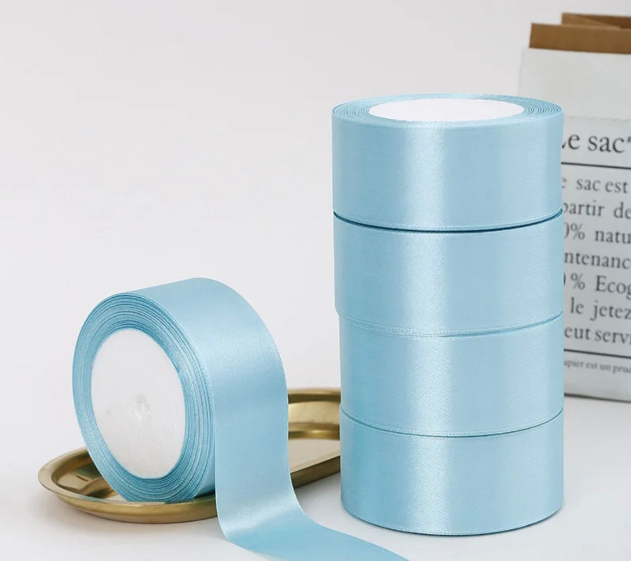 Satin Ribbon-Solid Color