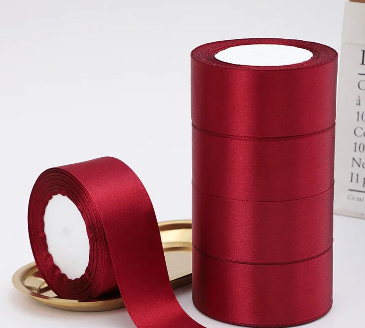 Satin Ribbon-Solid Color