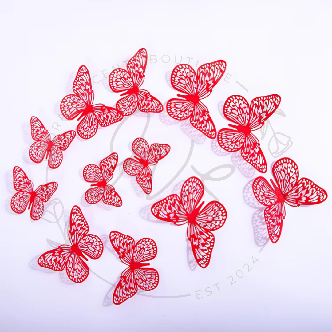 Butterfly- Red