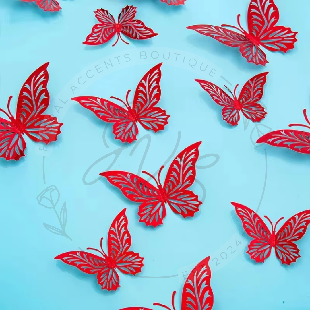 Butterfly- Red